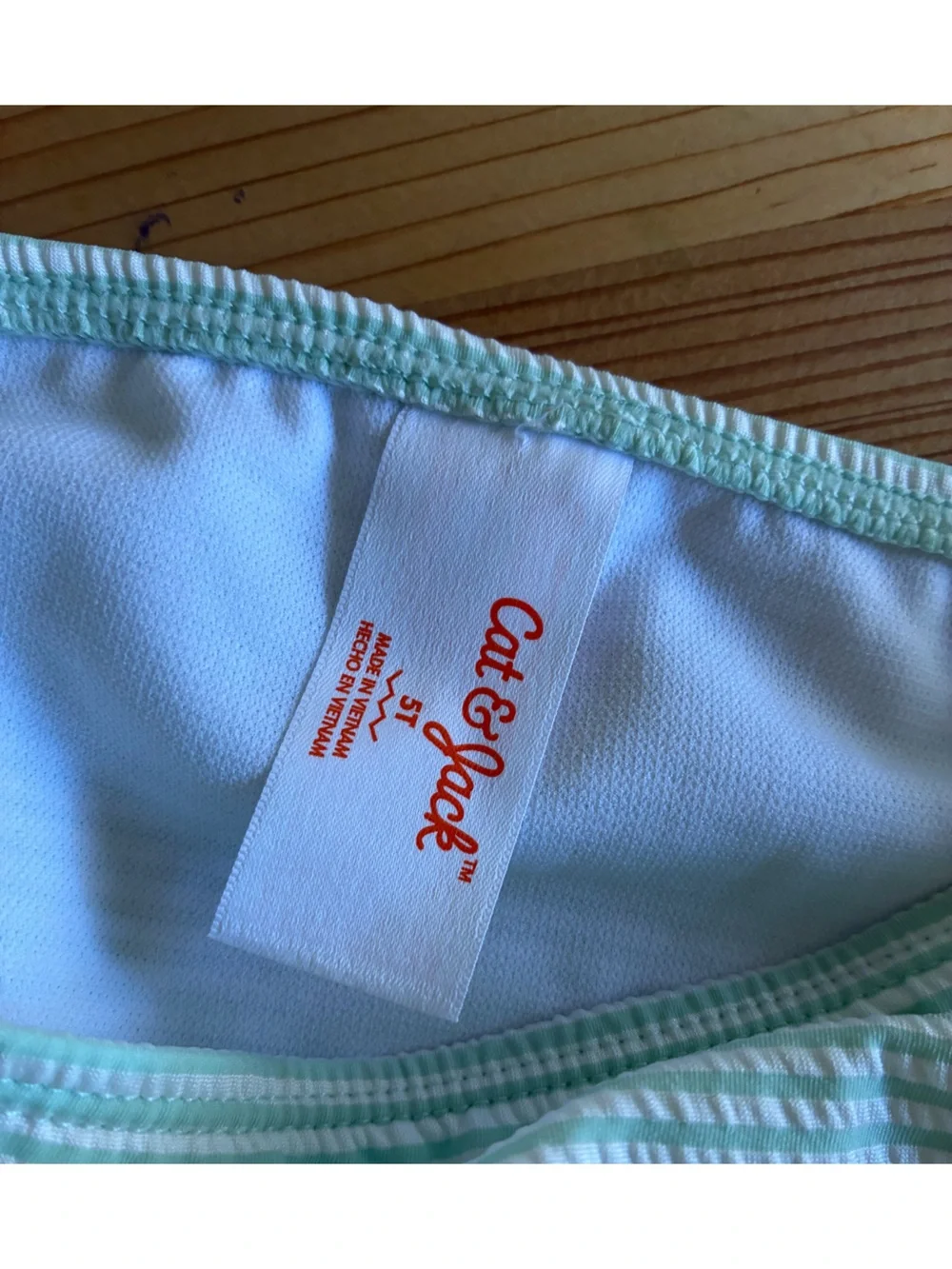 Lot of 10 girls swim separates, mix and match, size 5/6